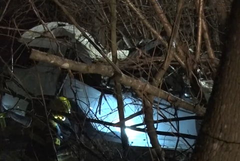 Vodič havaroval do stromov 3