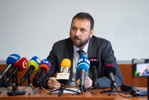 Brífing prokurátora ÚŠP Alexandra Feníka ku kauze Gorila (3)