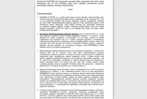 EUROMILLS-TRADE_firma_potravinová pomoc_stanovisko1