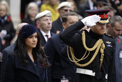 Harry a Meghan si uctili veteránov