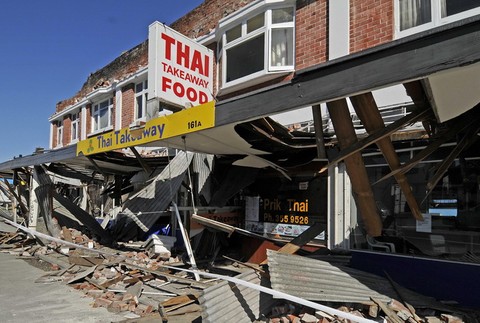 novy zeland zemetrasenie 0 zniceny dom