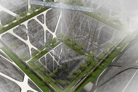 Zemedrapy-miesto mrakodrapov, mexický projekt