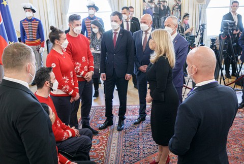 Prezidentka prijala   zástupcov slovenskej olympijskej a paralympijskej výpravy (2)