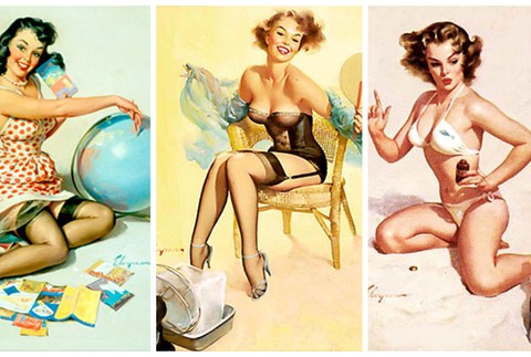 Pin-up Gil Elvgren
