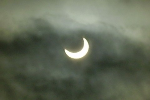 Zatmenie Slnka v Hybe