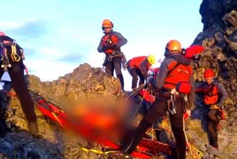 Maďarská turistka spadla z hrebeňa v Tatrách. Záchranná akcia trvala 12 hodín