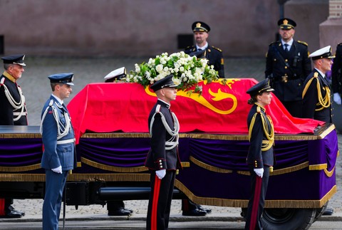 Pohreb Norsko kral Harald V. 2