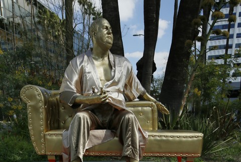 Socha Harveyho Weinsteina