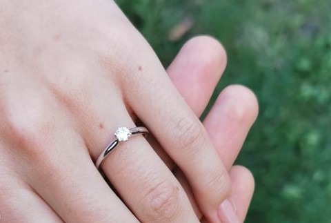 Dávid Hartl a jeho snúbenica Martina