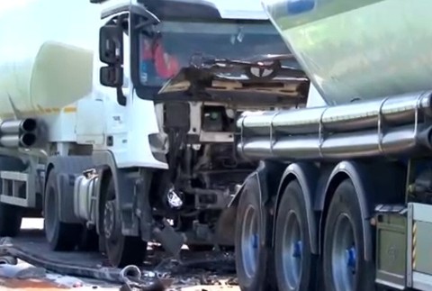 Hromadná nehoda pri Trenčíne 