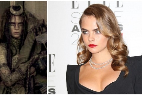Topmodelka Cara Delevingne ako Enchantress