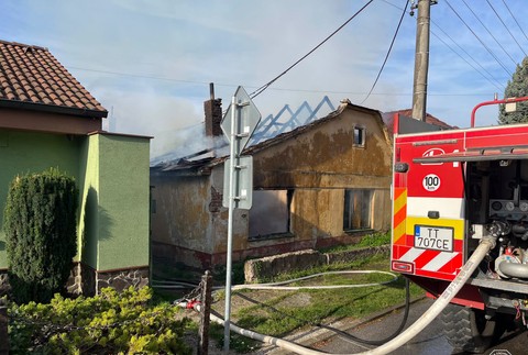 Požiar v Trnave