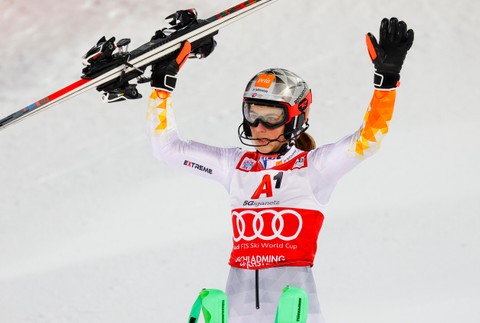 Petra Vlhová v Schladmingu