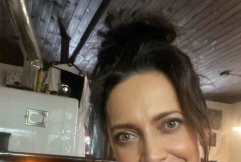 Lucie Bílá na chalupe 