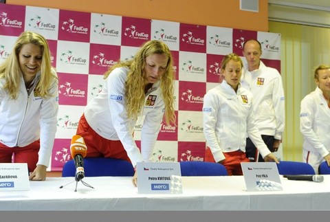 TK tenistiek Česka pred Fed Cupom