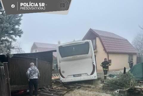 Nehoda autobusu v Gerlachove