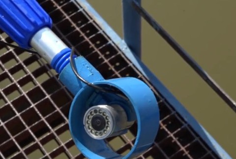 prístroj na sondovanie pod vodou 