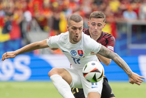 ME vo futbale: Slovensko - Belgicko