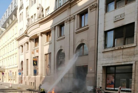 Výbuch plynu v Bratislave