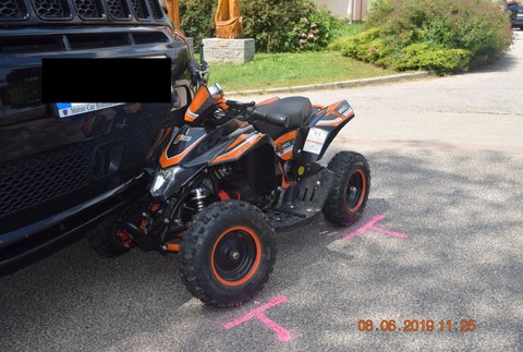 nehoda, štvorkolka,chlapec