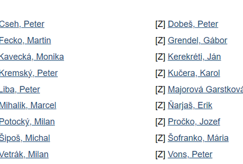 NRSR Hlasovanie Oľano