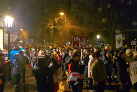 Protest v Košiciach