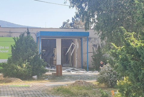 Výbuch bankomatu v Turni nad Bodvou