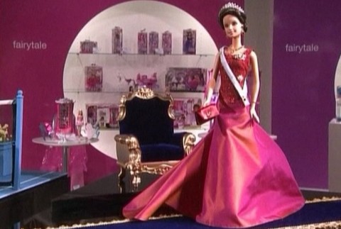 Barbie ako princezná, celá