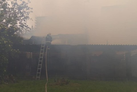 Rozsiahly požiar v Bratislave neďaleko obchodného centra