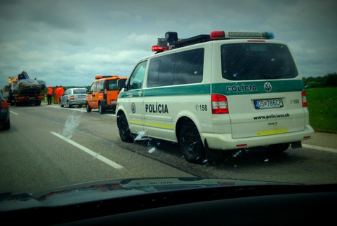 2 Ján Richter nehoda Pata zničený bavorák