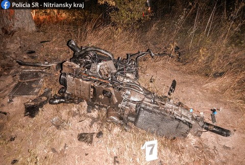 Tragická nehoda za Komárnom