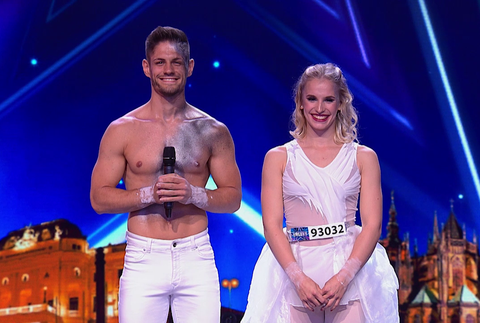 ČSMT 2019 - Adrián Bartalos s tanečnou partnerkou