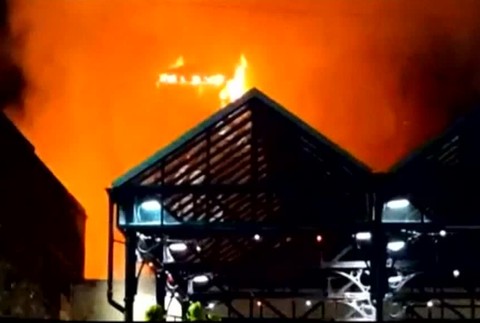 Camden market požiar854