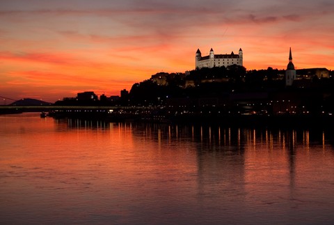Bratislava_západ slnka_3