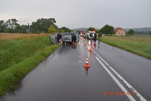 Dopravná nehoda vo Veľkom Krtíši 