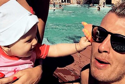 Ján ďurica s dcérou