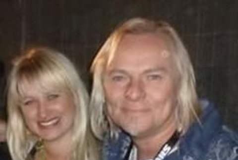 Bernie Shaw s manželkou