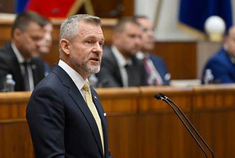 Prezident SR Peter Pellegrini vystúpil v NR SR so správou o stave Slovenskej republiky