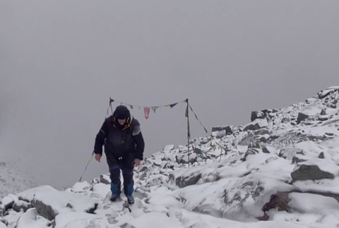 Vysoké Tatry potrápil dážď a sneh