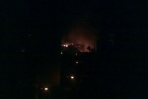 požiar nákupného centra v Piešťanoch