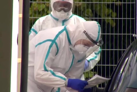 Testovanie na koronavírus.