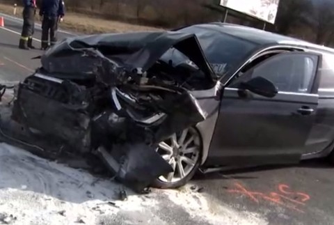 Vážna dopravná nehoda pri Žiline. Zrazili sa tri autá