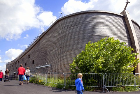 Noemova archa Holandsko drevená loď