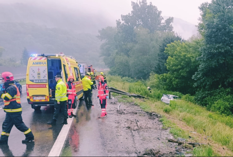 Nehoda na rýchlostnej ceste
