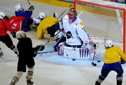 Zlatý puk Halák deti