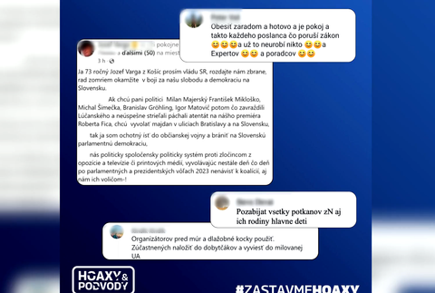 komentare na socialnych sietach