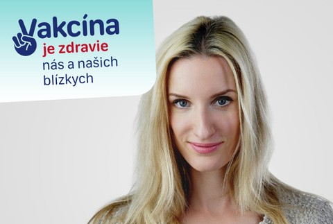 Kampaň na očkovanie - Adela Vinczeová