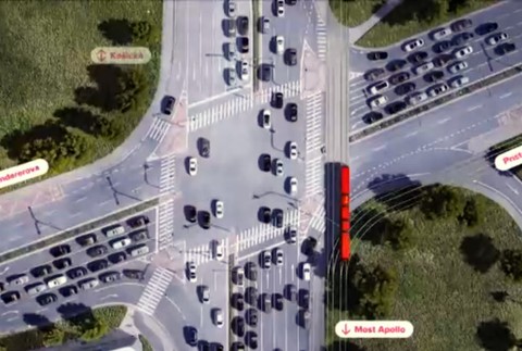 Nová trasa električiek