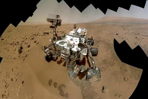 zábery z vesmíru NASA 3 curiosity