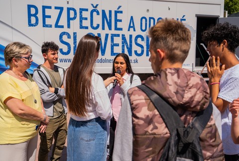 Roadshow "Na vlastnej koži" v Michalovciach